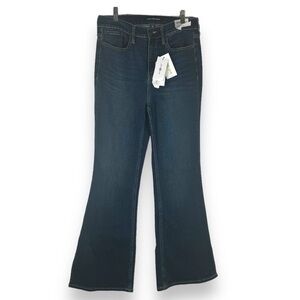 Calvin Klein Super High Rise Flare Jeans Women Size 30 Sustainable Denim Repreve